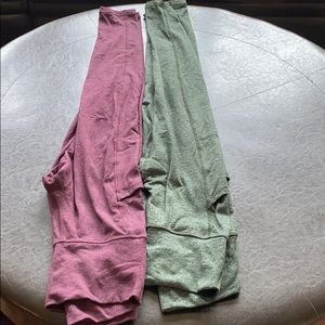Aerie leggings size small (set of two)